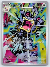 Loudred 212/182 Illustration Rare Paradox Rift Pokemon Holo Near Mint