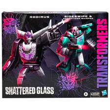 Transformers Shattered Glass Rodimus Sideswipe Decepticon Whisper - Brand New