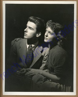 Original 8x10" Photo Montgomery Clift Lois Hall Doubleweight 13A64