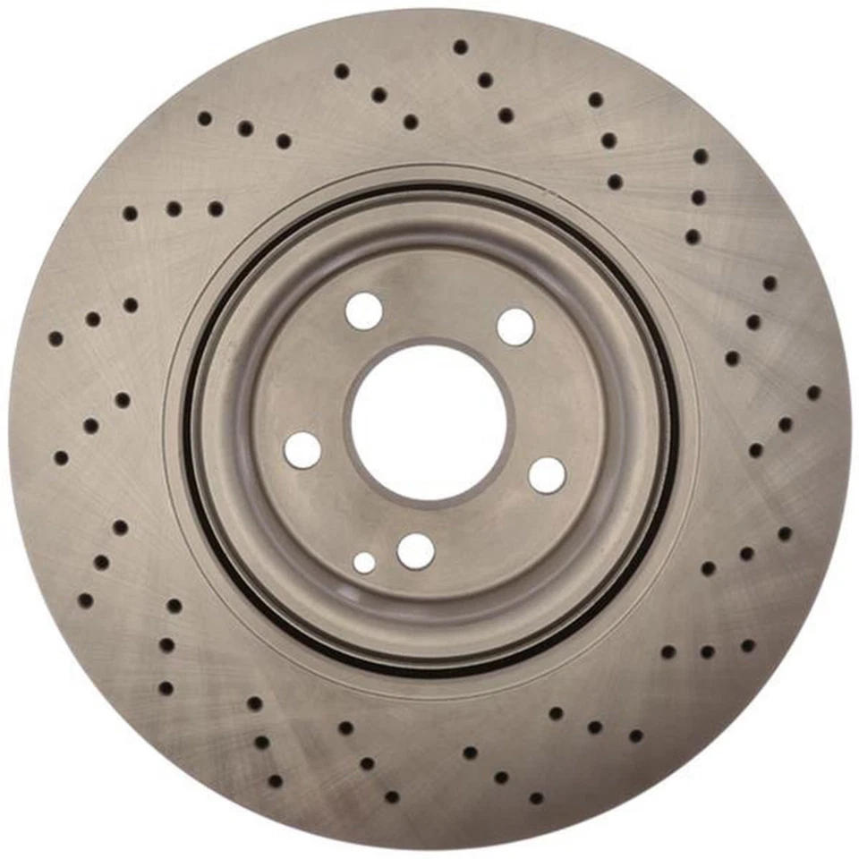 SET-RAY980885R-2 Raybestos 2-Wheel Set Brake Discs Front RWD for MB Mercedes - Image 3 of 4