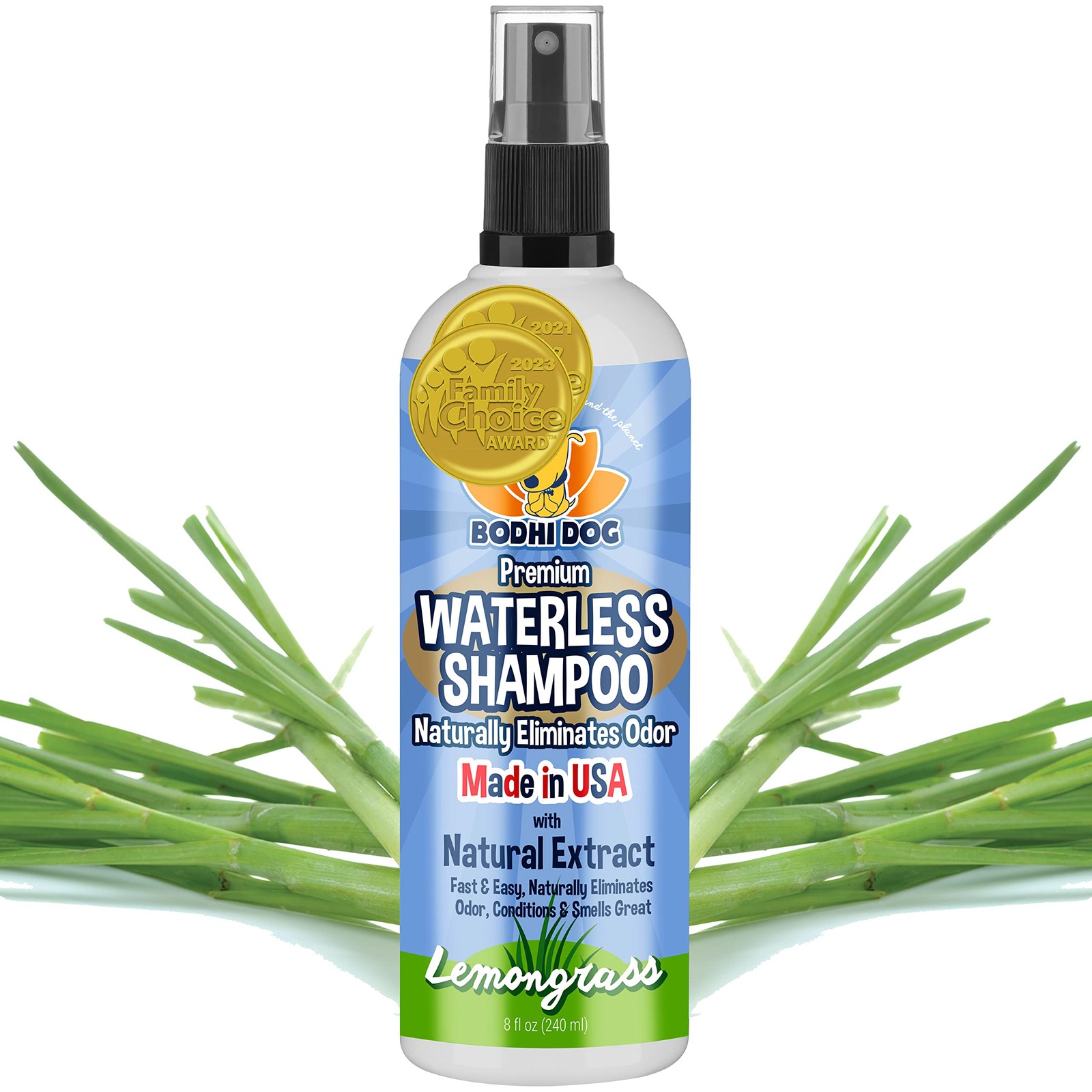 For Dogs & Cats - Natural Dry Shampoo, Neutralizes Odor, No.