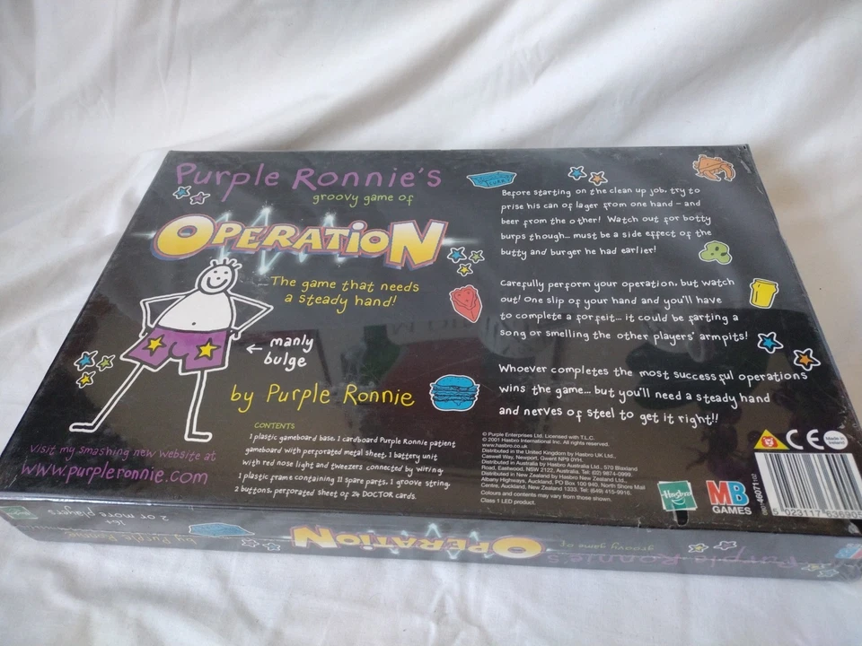 Operation Purple Ronnie Complete MB Games - 2001 - Brand New & Sealed - Image 3 of 4