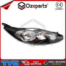 RH Right Hand Head Light Lamp (Black) Halogen For Ford Fiesta WT Vin MNB 10~13