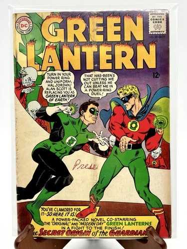 Vintage DC Comics Green Lantern (Vol. 2) #40 OCT 1965 Single Issue Low Grade