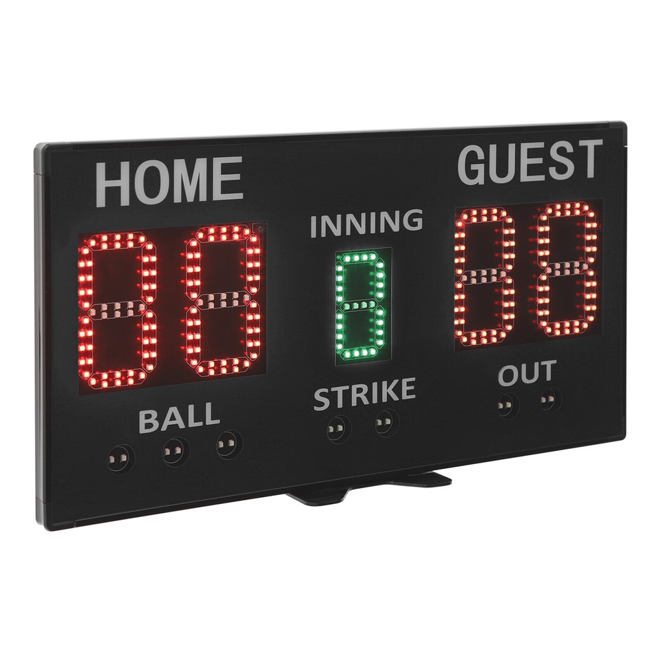 High-Light Digital Scoreboard, Electronic Baseball Scoreboard Remote ...