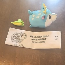 Chubby Puppies  Friends Icy Blue Deer Teal Reindeer With Corn Treat Food Toy