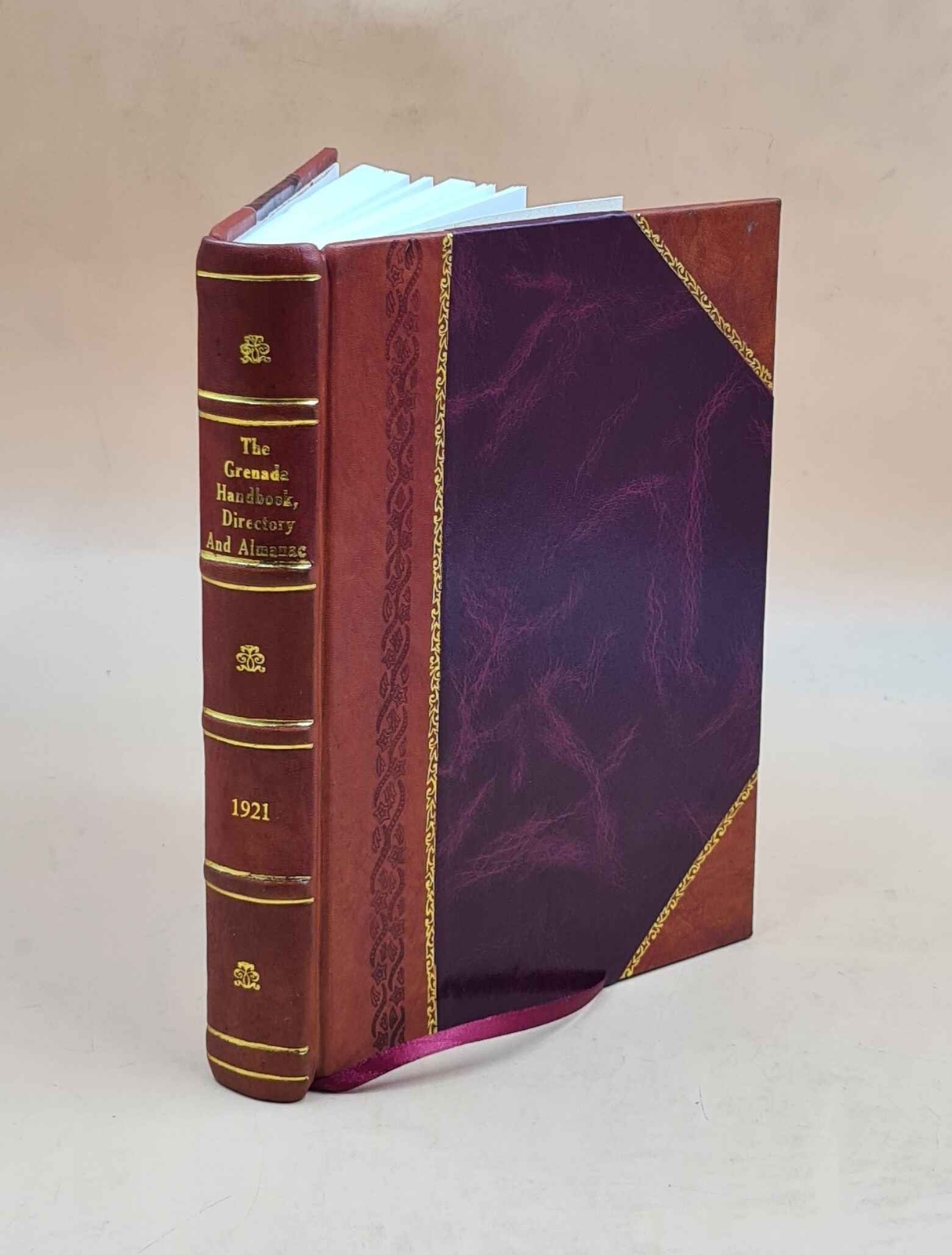 Grenada Handbook Directory Almanac Leather Bound Edition