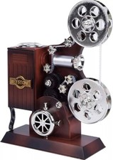 Vintage Movie Projector Music Box Mini Antique Craft Plays Tune  Elise Christmas on The Hot Collector