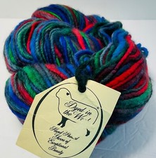Dyed In The Wool NewHand Painted Merino Wool Yarn Bulky Single PlyThick/Thin
