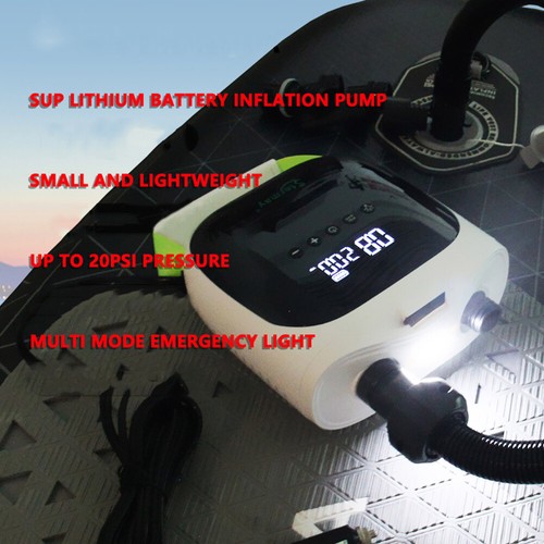Smart SUP Luftpumpe 20PSI Hochdruck wiederaufladbare Luftpumpe für Stand Up Paddel - Bild 9 von 18