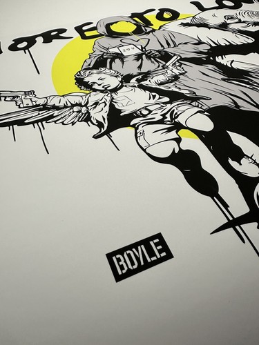 Chris Boyle Pop Wall Art print 'More to Love' Large - Signed and Numbered 10/100 - Picture 4 of 12