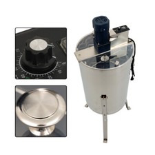 2/4 Frames 1300RPM Electric Honey Extractor Beekeeping Equipment Stainless Steel