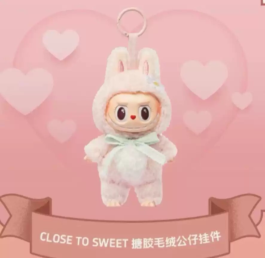 POPMART MOKOKO Close To Sweet Vinyl Plush Doll Pendant New POPMART MOKOKO Close To Sweet Vinyl Plush Doll Pendant New
