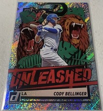 CODY BELLINGER. Donruss 2021 UNLEASHED Rapture Parallel. #UNL4. Dodgers
