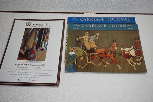 Lot of 5 Vintage 2012 The Carriage Journal Magazines - Picture 3 of 4