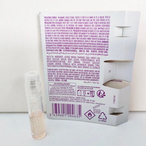 1x MUGLER Alien Goddess Eau de Parfum mini Spray Fragrance, 1.2ml, Brand NEW!! - Picture 3 of 4