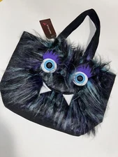 Papyrus Halloween Canvas Bag - Hairy Monster