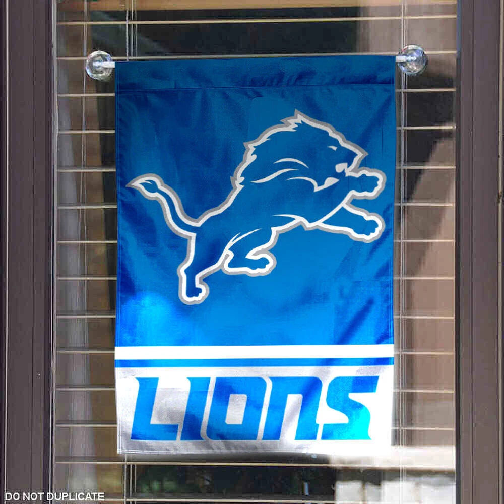 Detroit Lions Garden Flag and Yard Banner