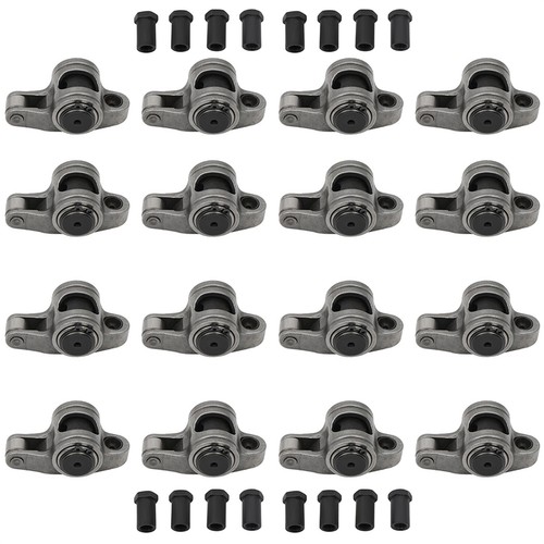 ✅Stainless Steel Roller Rocker Arms & Stud For Chevy SBC 350 400 1.6 Ratio 3/8" - Picture 5 of 24