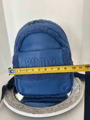 Puma x Fenty by Rihanna Blue Sherpa mini Backpack | eBay Puma x Fenty by Rihanna Blue Sherpa mini Backpack | eBay