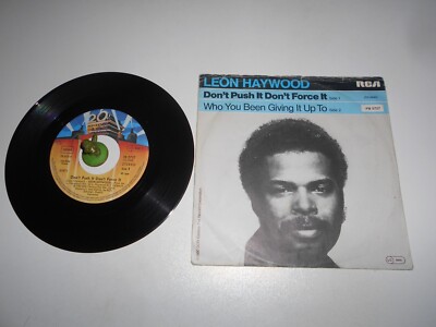 Leon Haywood - Don´t push it Don´t forcet it (1980) Vinyl 7` inch Single Vg ++