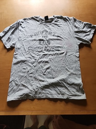 T-shirt PROPERTY OF CAPTAIN MORGAN – Rhum épicé Pirate – Phys Ed – Taille L