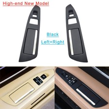 Conjunto de cenicero de reposabrazos de puerta trasera negro (HN) para BMW Serie 7 F01 F02 2 piezas