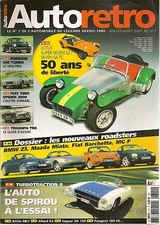 AUTO RETRO 311 LOTUS SUPER SEVEN S2 TURBOTRACTION II FIAT DINO SPIDER 2000 TR6
