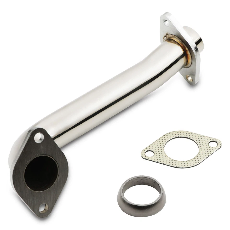 SCARICO INOX TUBO DI SCARICO ANTERIORE PER MITSUBISHI COLT 1.4 CCT 4G15 TURBO - Immagine 2 di 4