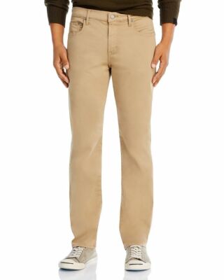 New Mens Edwin Maddox Slim Fit Beige Stretch 5-Pocket Pants 32 x 33