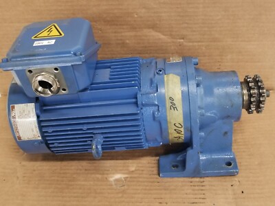 Sumitomo TC-FXV Induction Motor 3 Ph 2 Hp 230V 1755rpm w/ Cyclo Drive - Ratio 35