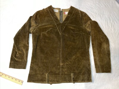 vtg 60s Lord & Taylor Young New York Yorker Shop Pantino corduroy shirt jacket