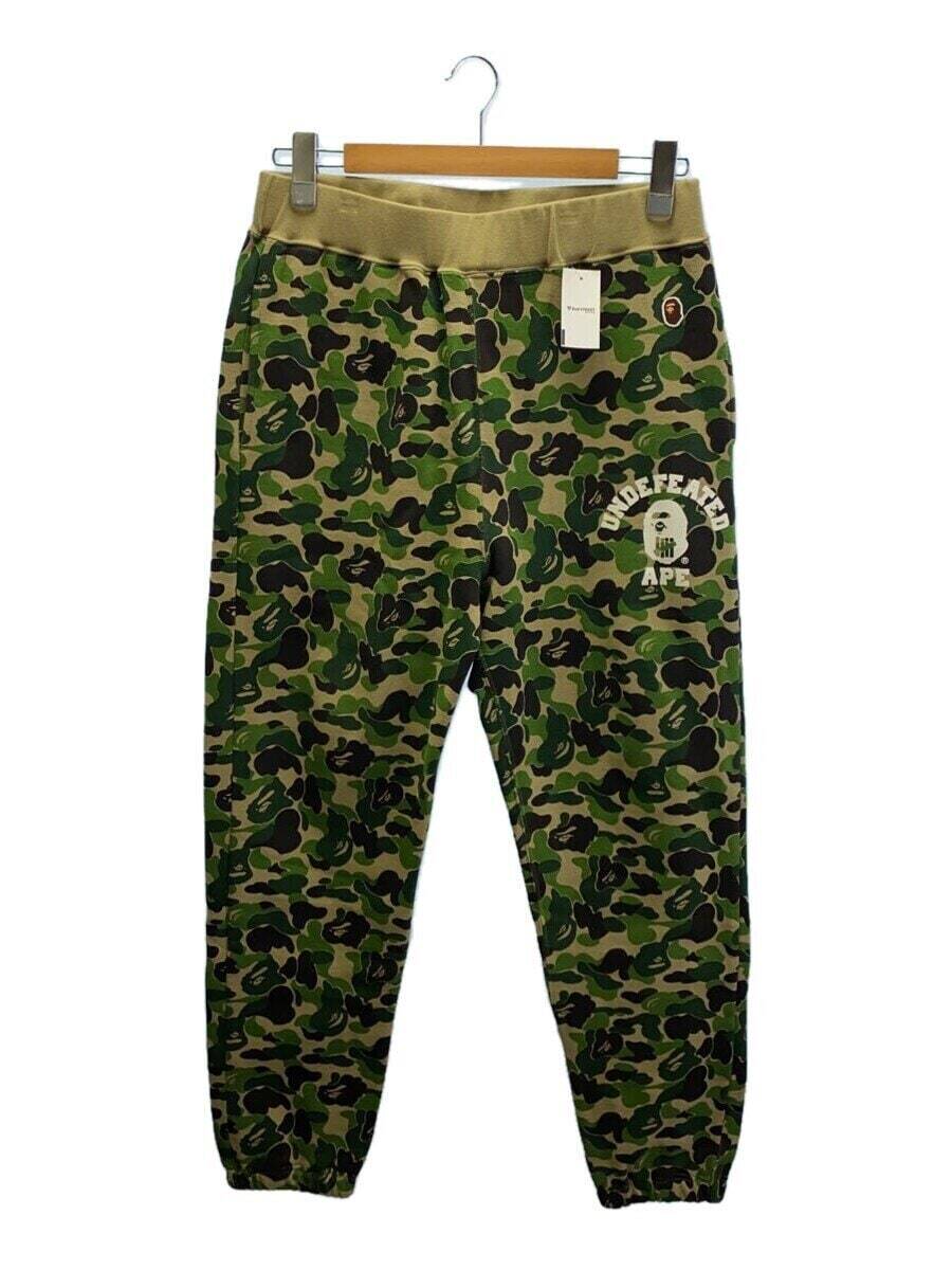 A BATHING APE × UNDEFEATED sweat Pants green M Used | eBay