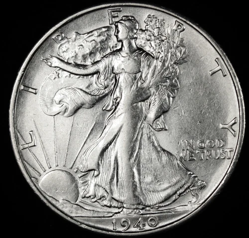 1940-S Walking Liberty Half Dollar — photo from the most recent tracked eBay sale