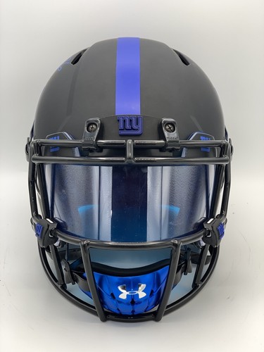 SAQUON BARKLEY Signed NEW YORK GIANTS Eclipse Speed Authentic Full Helmet EXTRA - Picture 2 of 9