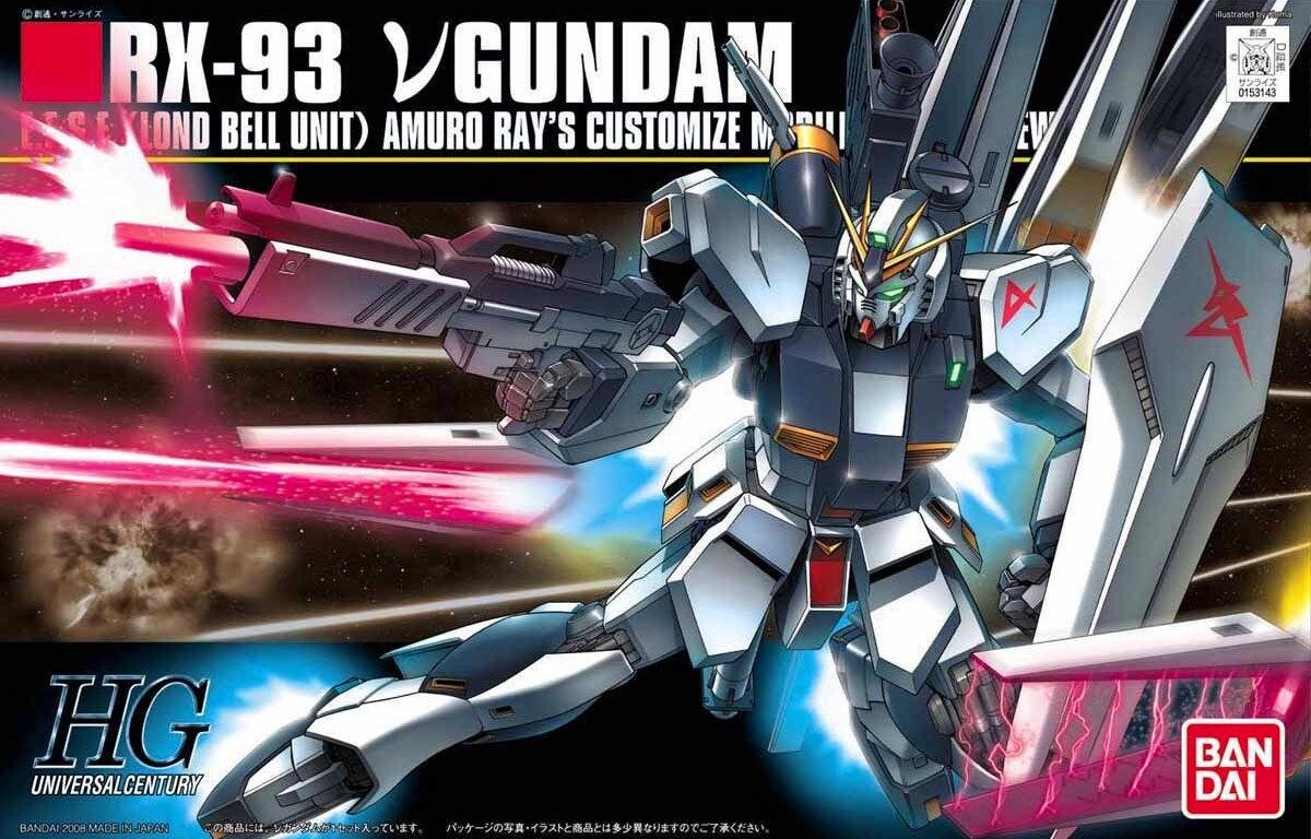 Bandai HGUC 1/144 RX-93 Nu V Gundam [4573102579539]