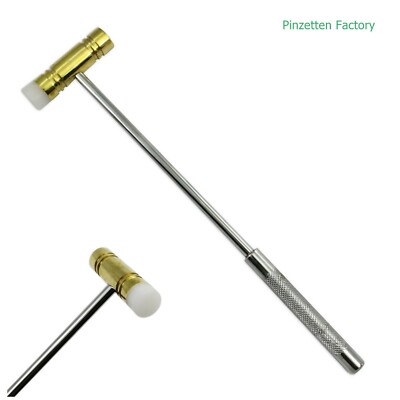 Hammer mit Messing- und Faserkopf Stahlgriff, Juwelier, Uhrmacher werkzeug-