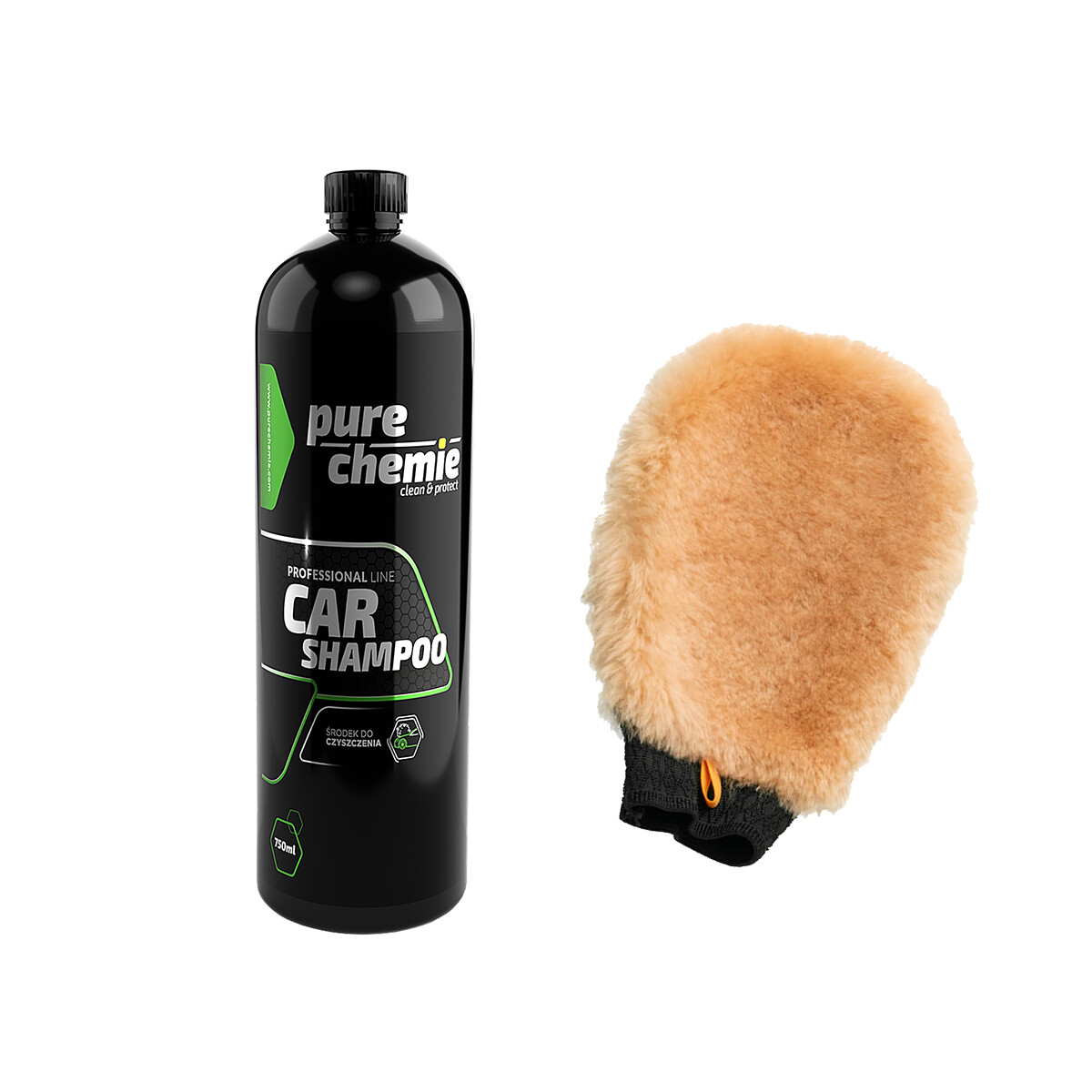 Tradizione e Qualità: Kit Pure Chemie Shampoo + Guanto Lana
