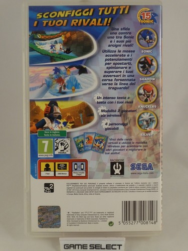 Sonic Rivals THE Hedgehog sony Psp PLAYSTATION Portable Pal - Original - Picture 2 of 6