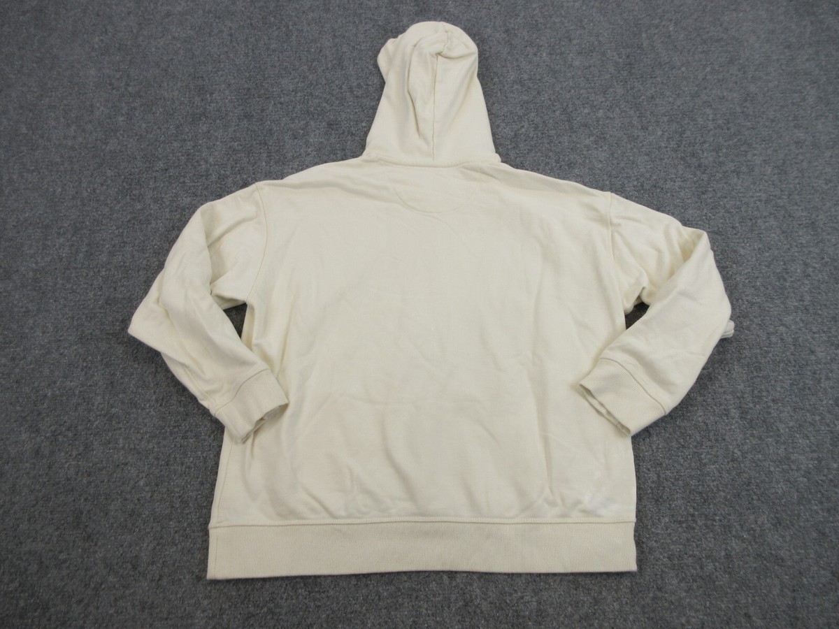 ◇New Balance◇ NBN0F1A113 UNI USA Classic Hoodie CREAM NBN0 New Balance Sweater Womens Adult Medium Beige Athletic