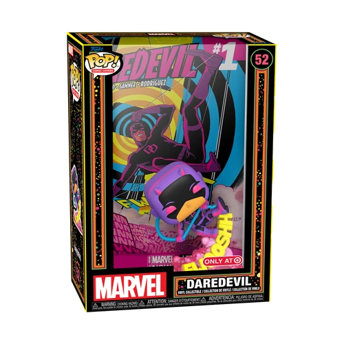 Funko POP! Comic Cover: Daredevil Blacklight Figure #52 EXCLUSIVE