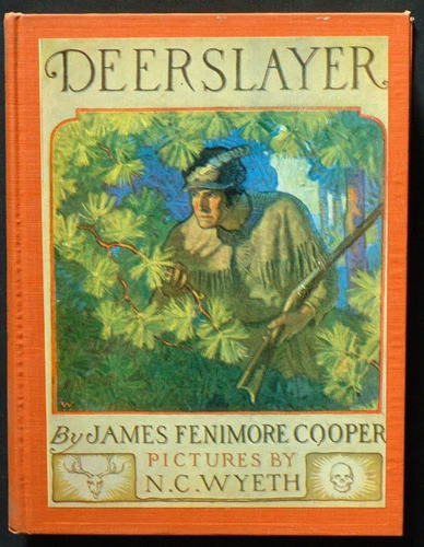 THE DEERSLAYER. James Fenimore Cooper. N. C. Wyeth. HC/DJ. 1953