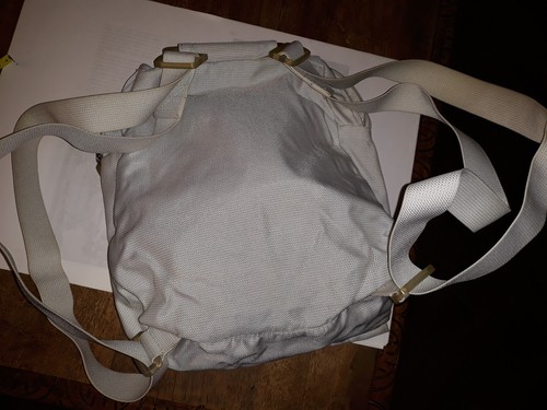MANDARINA DUCK ORIGINALE - ZAINETTO IN MATERIALE TECNICO COLOR BIANCO  GHIACCIO | eBay
