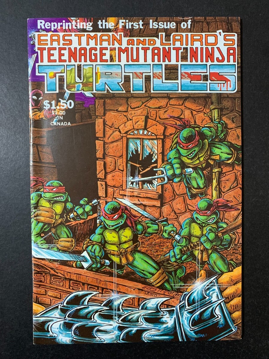 TEENAGE MUTANT NINJA TURTLES #1 (4TH PRINT) *VERY SHARP!* (1985