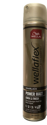 Wellaflex Haarlack Power Halt Form&Finish 48 Stunden Ultra Starker Halt 250ml
