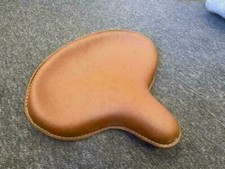 Indian Chief Scout Harley Motorcycle Vintage Motorcycle Tan Leather Solo Seat