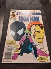 1984 MARVEL COMICS GROUP SPIDER-MAN AND IRON MAN 145 SEPT COMIC BOOK!   e7137UXX
