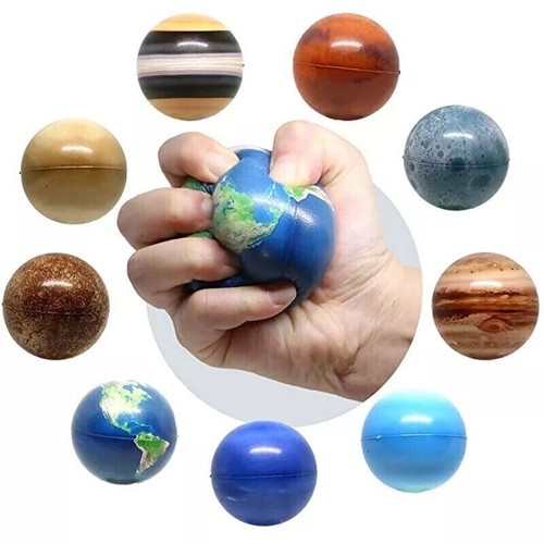 10 Stück Solar System Stress Balls Planets Space Toy Party Favor Lehrreich - Bild 4 von 8