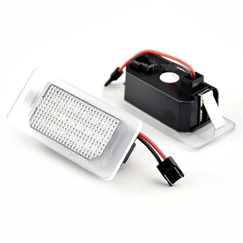 PLACCHETTE A LED LUCI TARGA 18 LED SPECIFICHE PER FIAT 500X 500 X 6000K NO ERROR - Bild 3 von 4