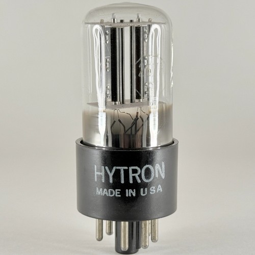 A Military Pentode Tube JAN-CHY - 6V6GT - HYTRON - Tested Very Strong